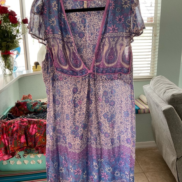 spell boho blossom dress Spell Folk Song Boho Dress Blossom